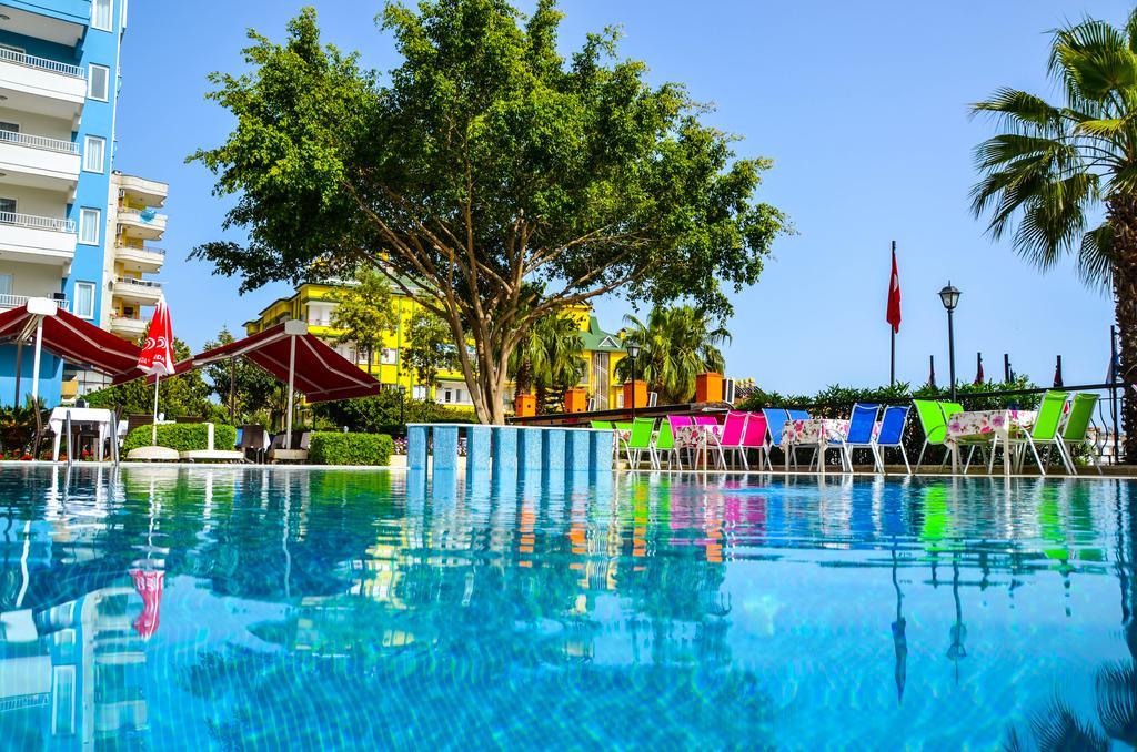 Ark Apart And Suite Hotel Alanya Exterior foto