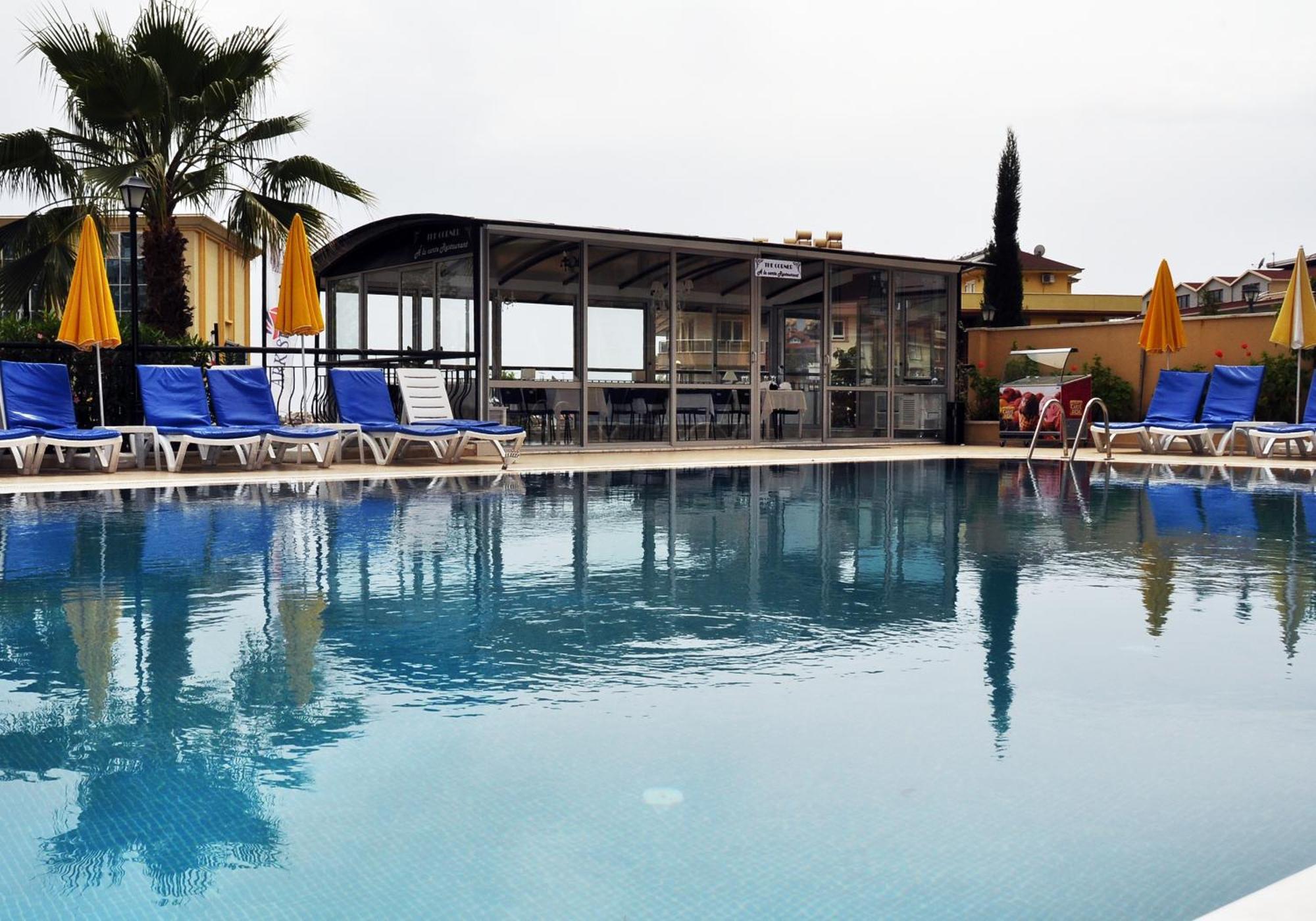 Ark Apart And Suite Hotel Alanya Exterior foto